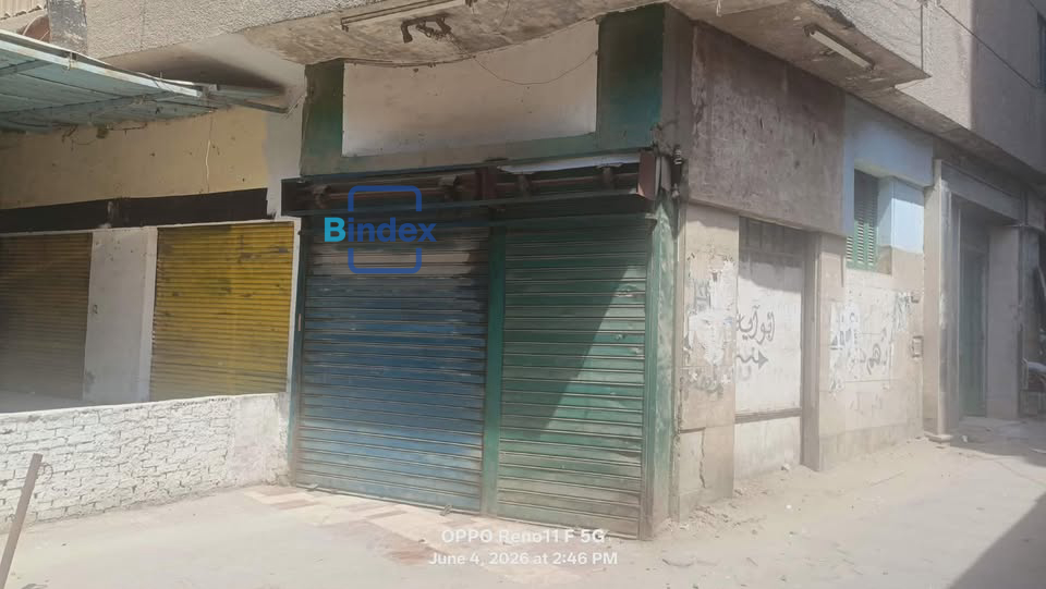 محل للبيع بجوار محطة منشية الصدر 