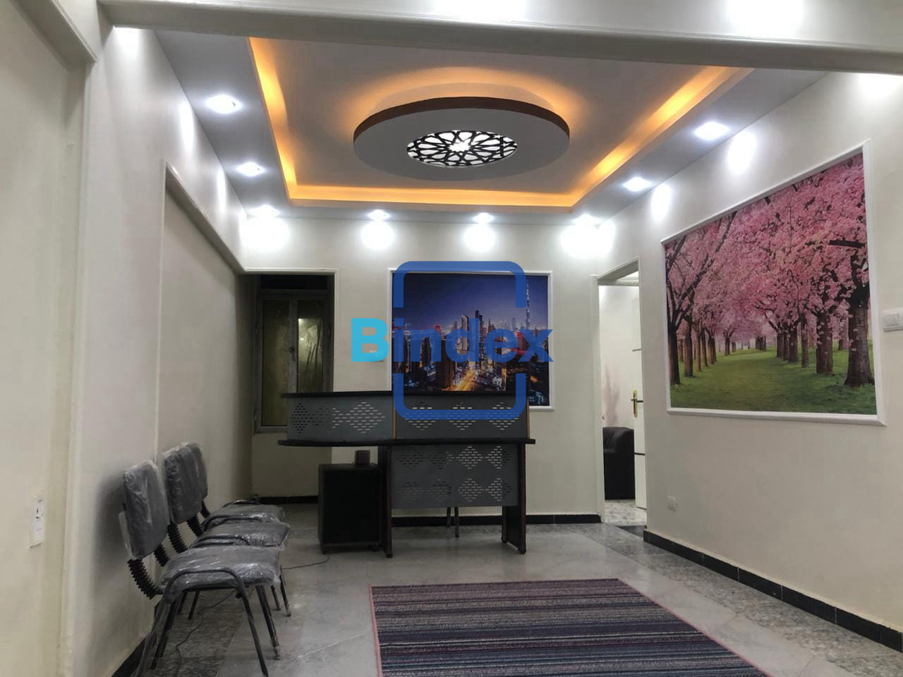 مكتب للايجار مفروش 