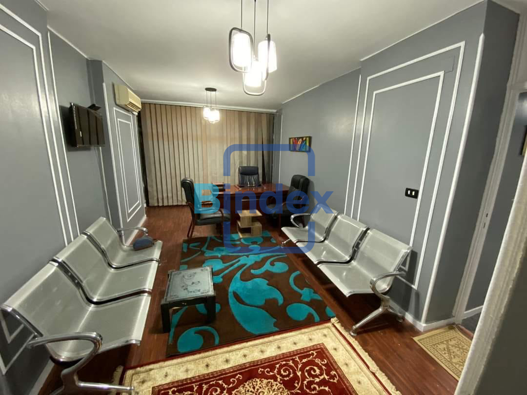 مكتب اداري مجهز بالكامل للايجار في العجوزة 