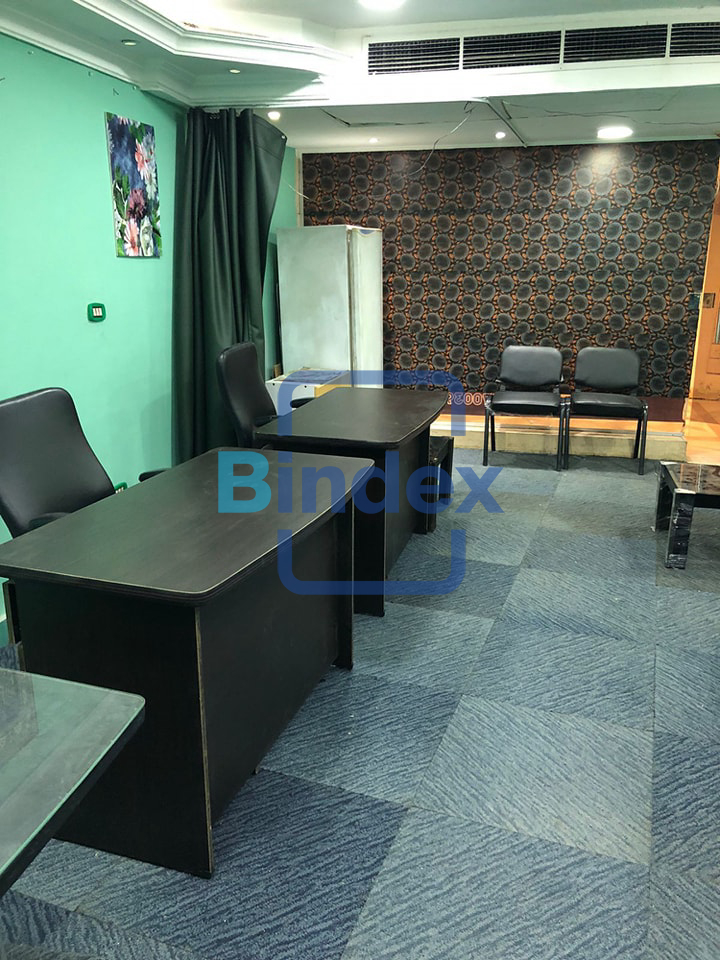 مكتب إدارى للإيجار مجهز ومفروش بالكامل 