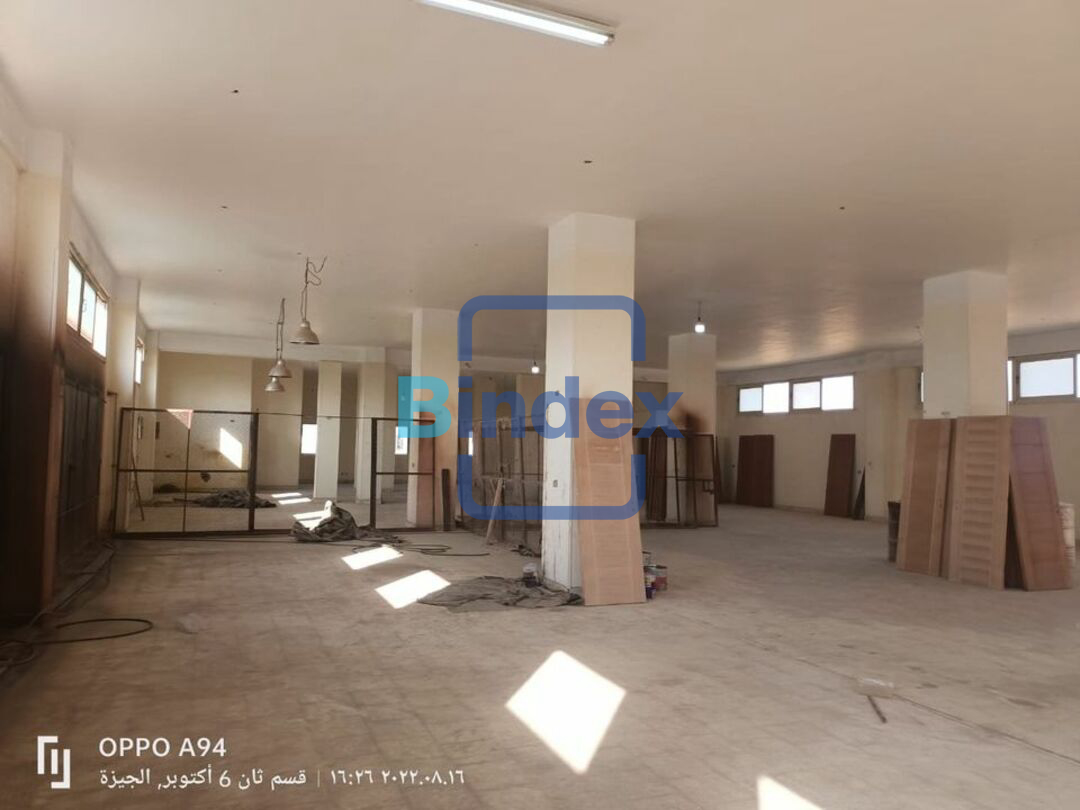 فرصه للايجار مصنع كيماوي 1300 متر علي دورين ويمكن تحويله لنشاط اخر 