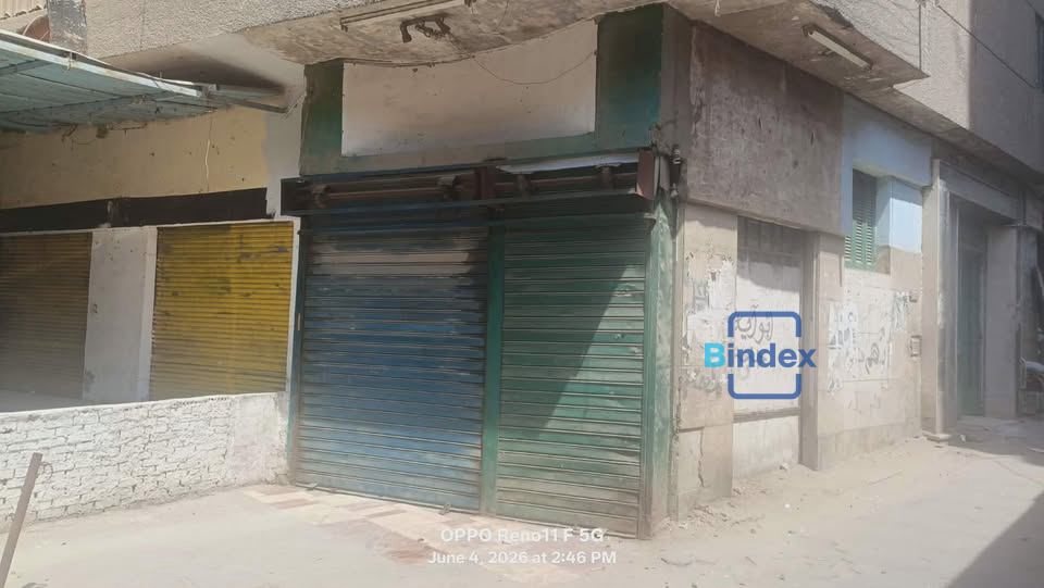 محل للبيع بجوار محطة منشية الصدر 