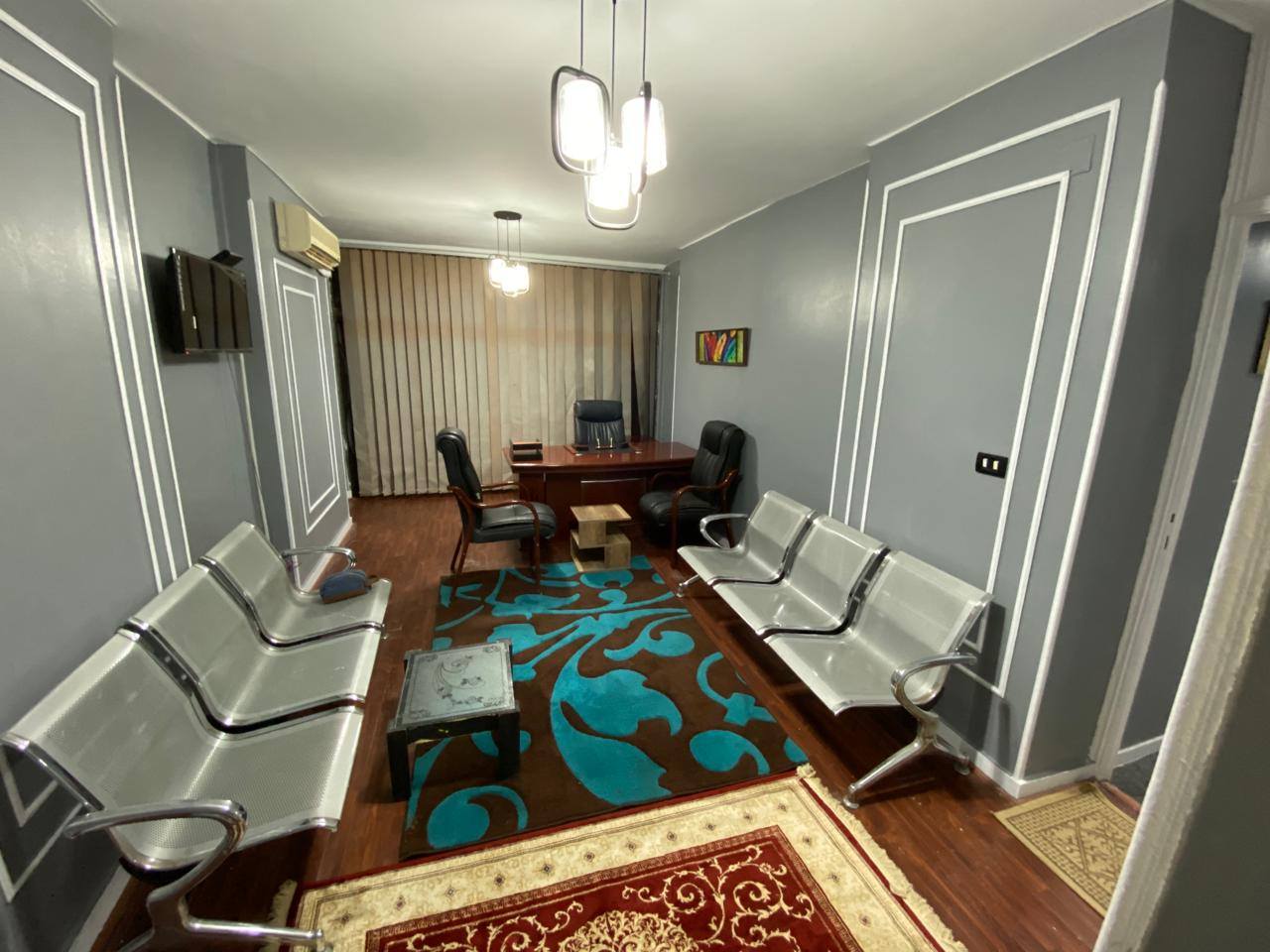 مكتب اداري مفروش بالكامل بالعجوزة