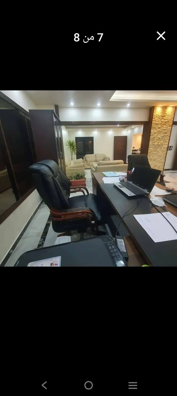 مكتب ايجار مفروش باكتوبر 