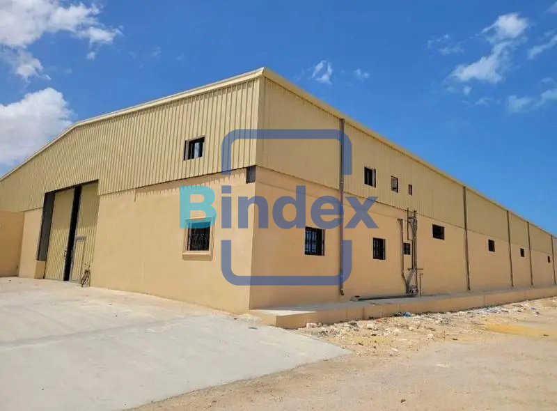 مصنع مساحه 1000 متر يوجد عداد كهرباء نص ميجا للايجار 