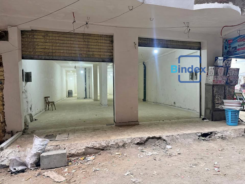 محلات للبيع بمدينه قباء جسر السويس 400 م