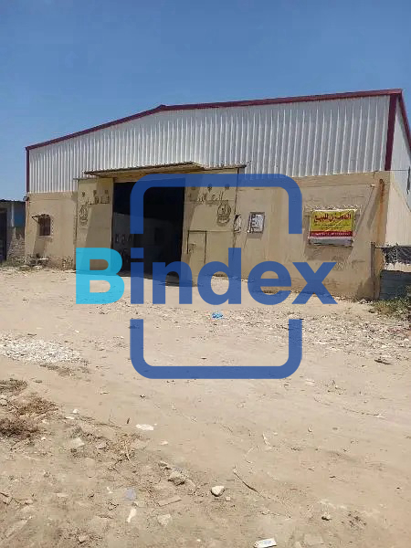 مصنع مساحه 1000 متر رخصه صناعي للايجار 