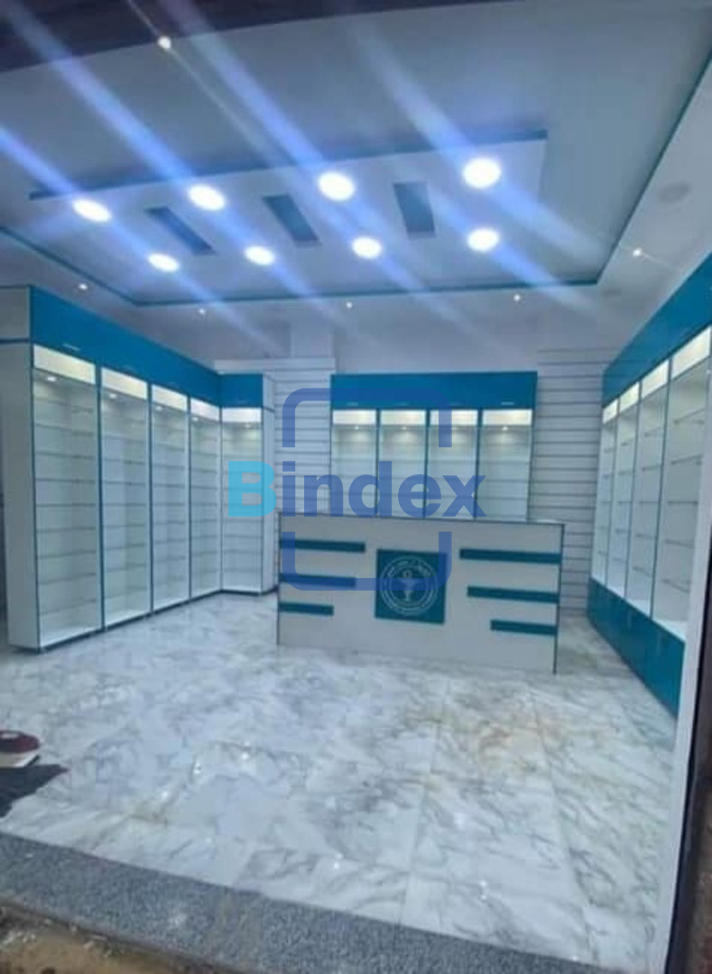 للايجار صيدليه جديدة بجسر السويس