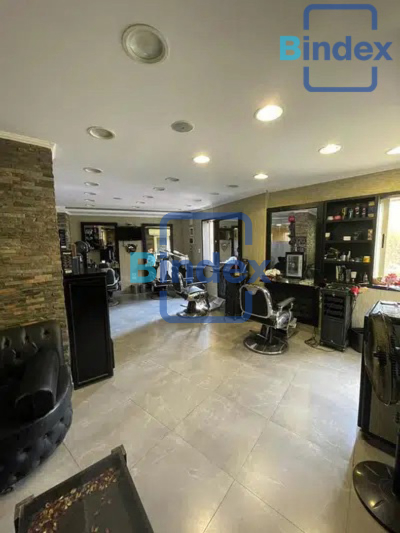 صالون حلاقة للايجار مفروش بمول مميز بالشيخ زايد