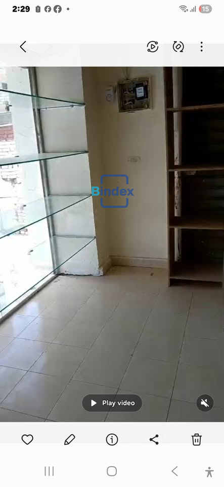 محل تجاري ارضي للايجار أو البيع مساحة ٣٦ م الحى الرابع شارع الخزان الرئيسي ٦اكتوبر