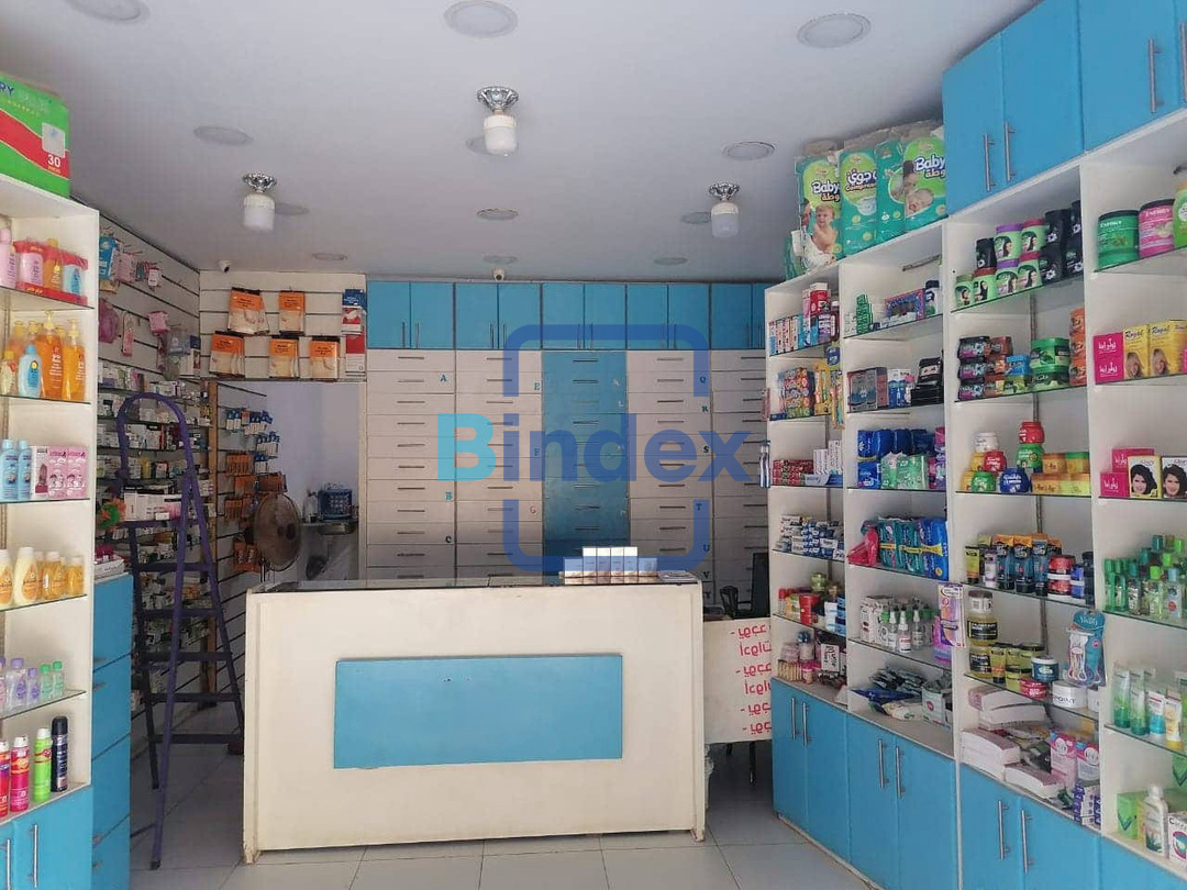 صيدليه للايجار بموقع حيوي تشطيب الترا سوبر لوكس 