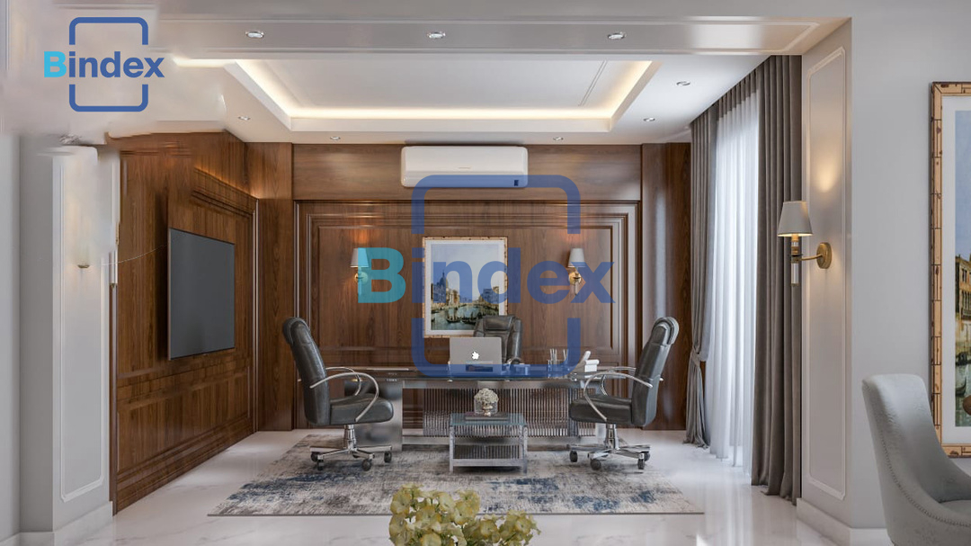 مكتب مفروش ومجهز بالكامل للايجار في مساكن شيراتون