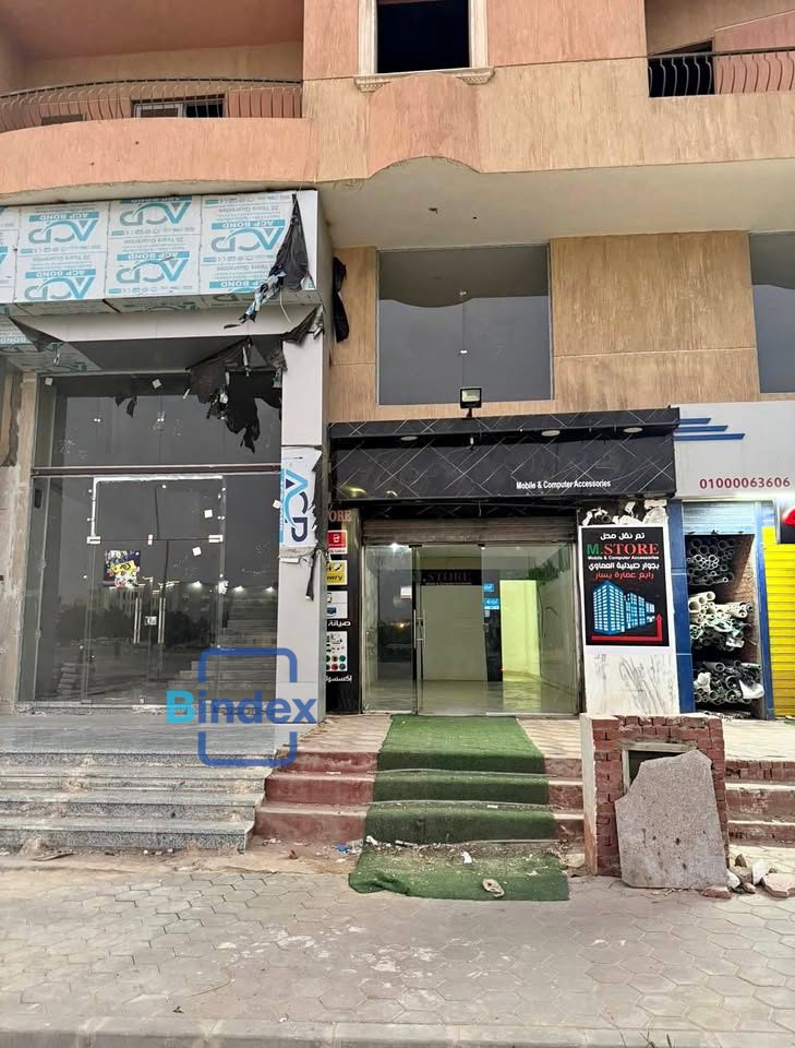 محل للايجار بالحي التاسع مدينة العبور 