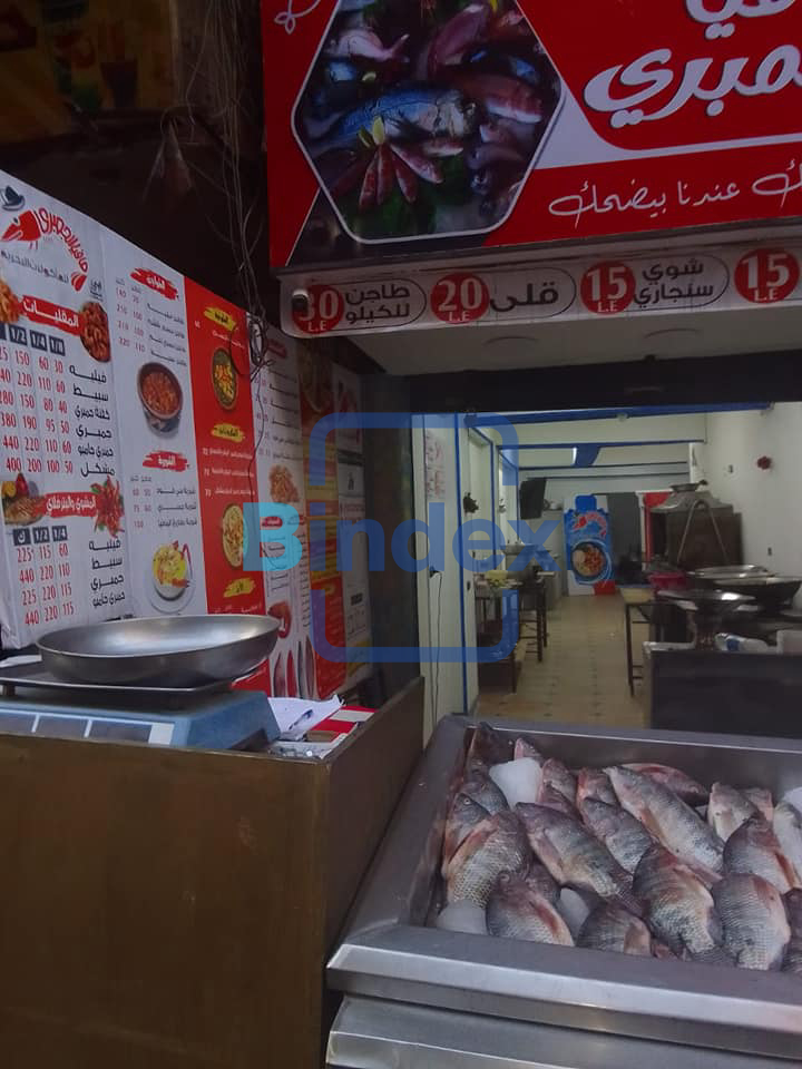 للايجار او التنازل محل اسماك بجسر السويس
