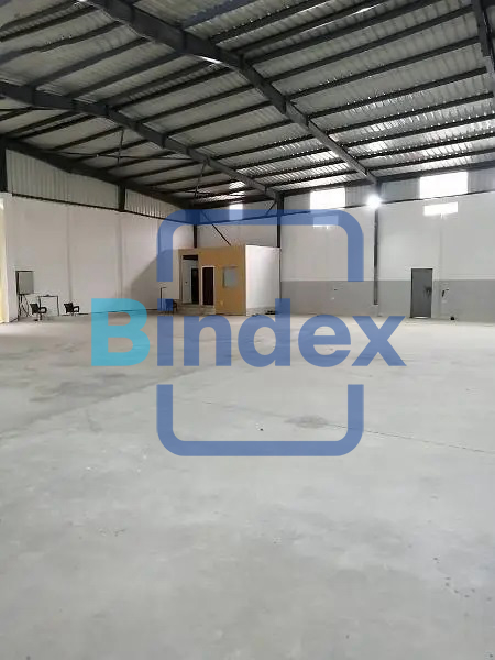 مصنع مساحه 1000 متر يوجد عداد كهرباء نص ميجا للايجار 