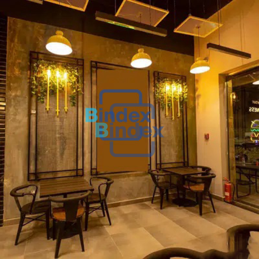 كافيه للايجار مجهز بمساحه 60 متر علي وصله دهشور مباشره