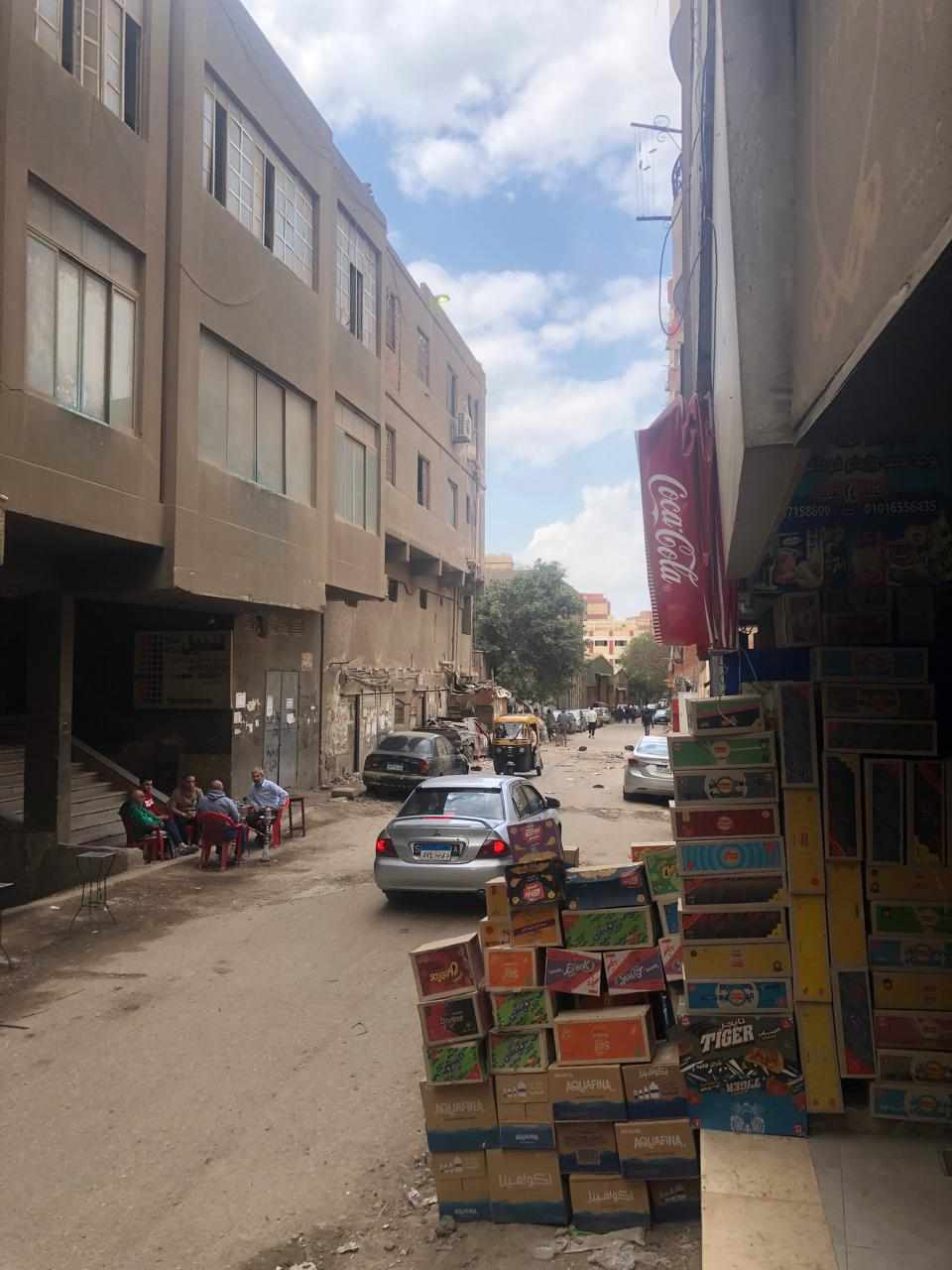 محل للايجار ٥٠ متر شارع المصانع تقسيم عمر بن الخطاب جسرالسويس