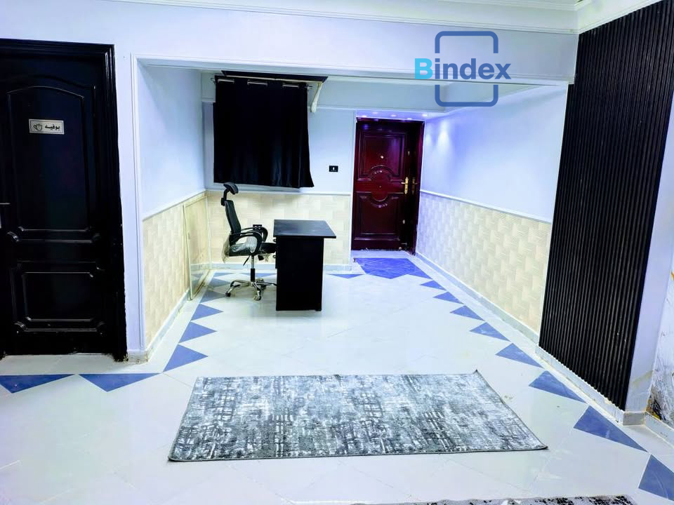 للايجار مقر يصلح مكتب او مقر اداري او كول سنتر او عيادة أعلى مول روكسي بالتكييفات والفرش