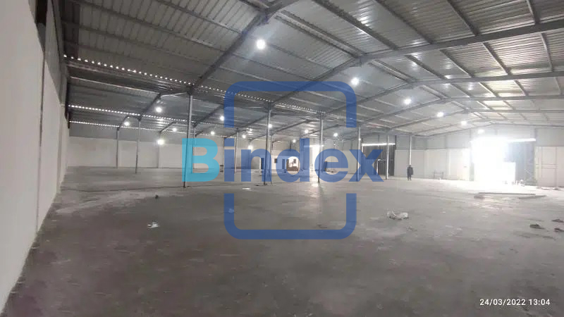 مصنع مساحه 2500 متر مسجل عقد ازرق